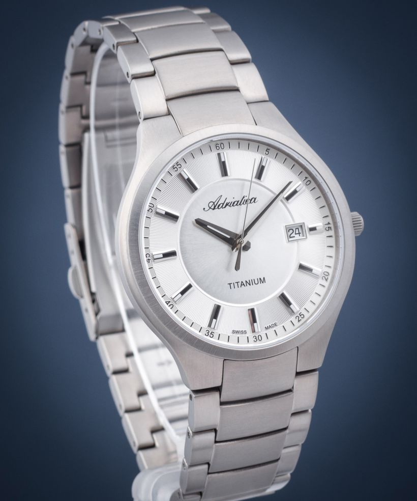 Ceas Barbatesc Adriatica Titanium