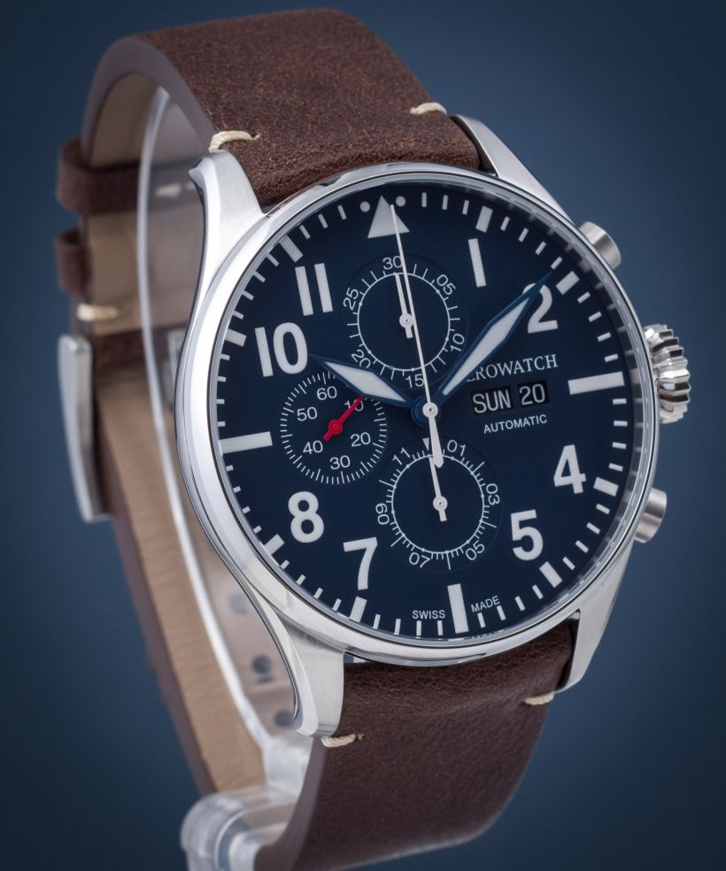 Ceas Barbatesc Aerowatch Les Grandes Classiques Chronograph Automatic