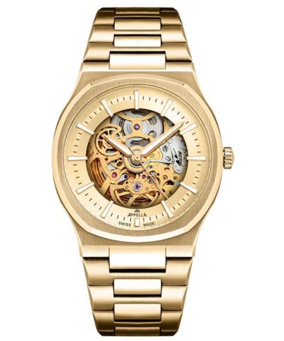 Ceas barbatesc Appella Classic Skeleton Automatic