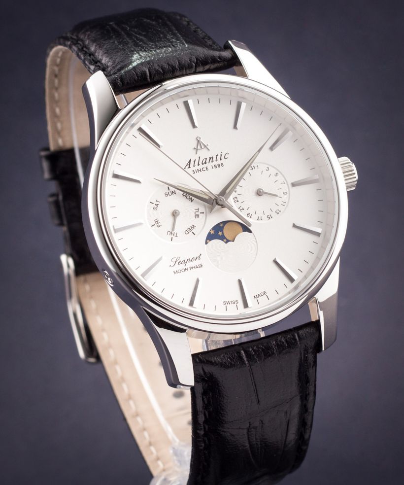 Ceas Barbatesc Atlantic Seasport Moon Phase