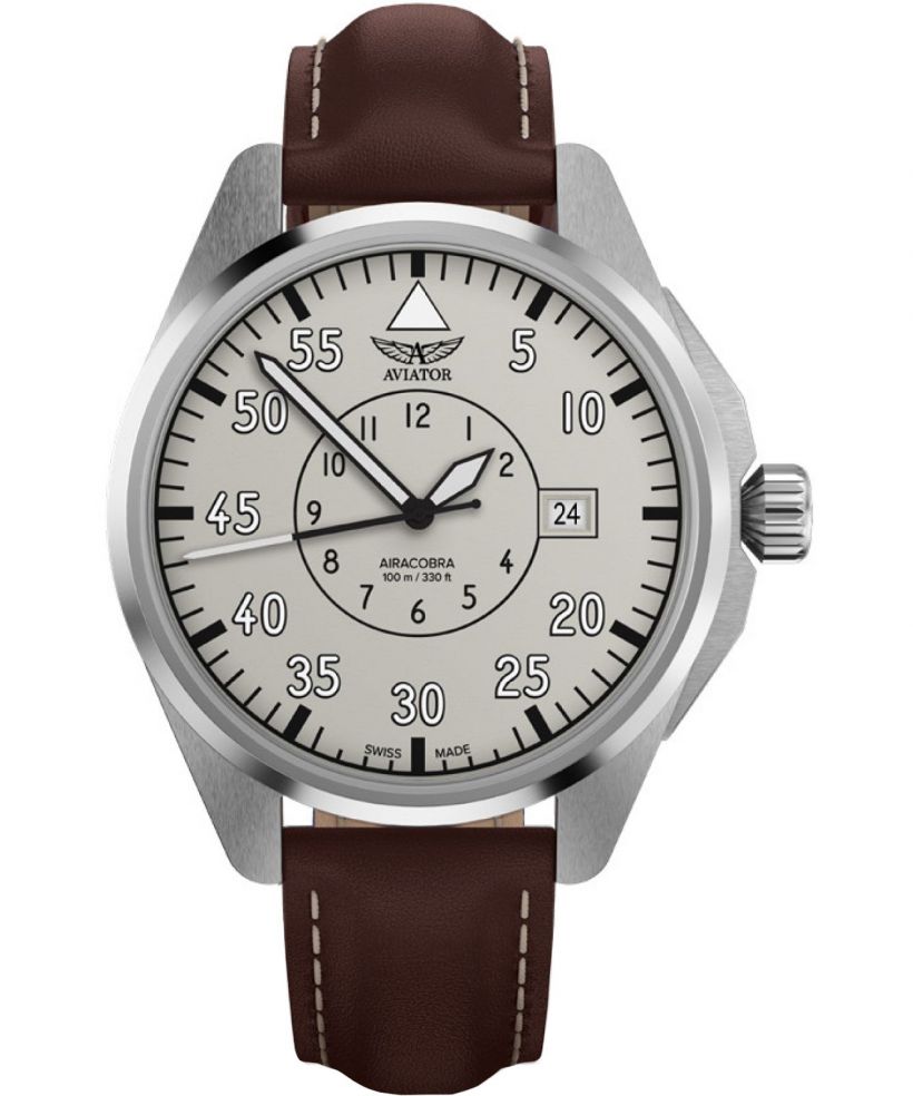 Ceas barbatesc Aviator Airacobra 43 Heritage Automatic