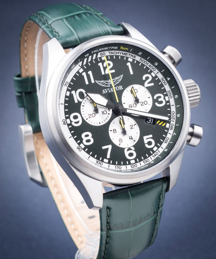 Ceas Barbatesc Aviator Airacobra P45 Chrono