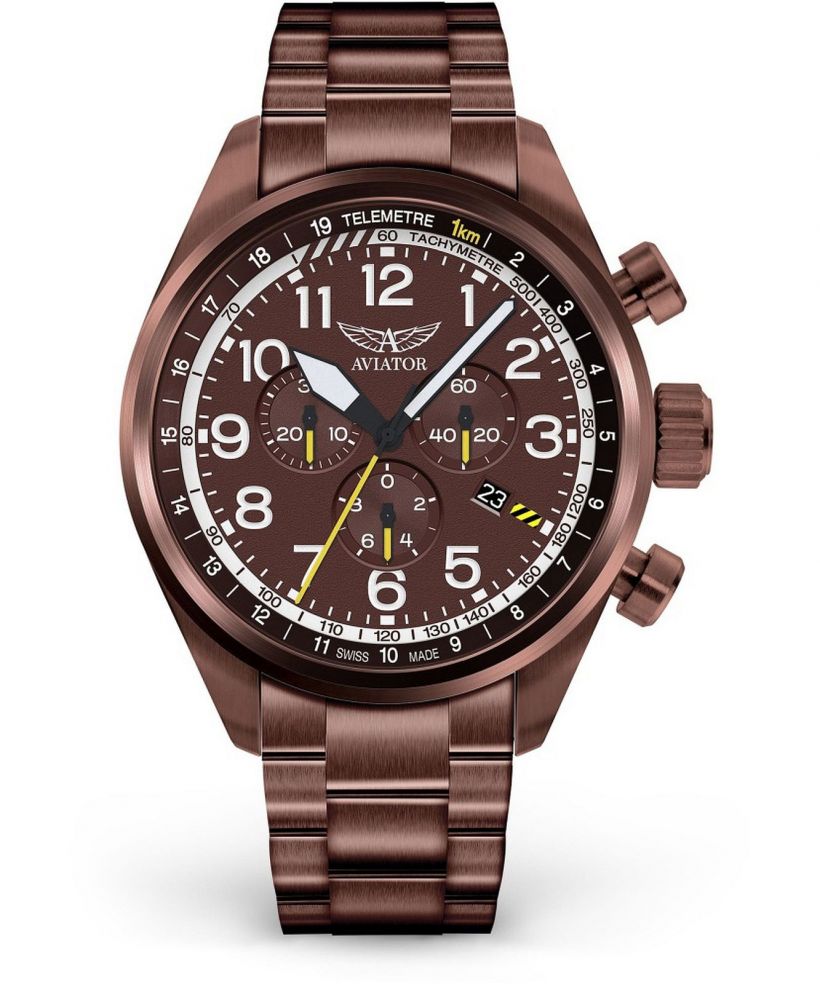 Ceas barbatesc Aviator Airacobra P45 Chronograph