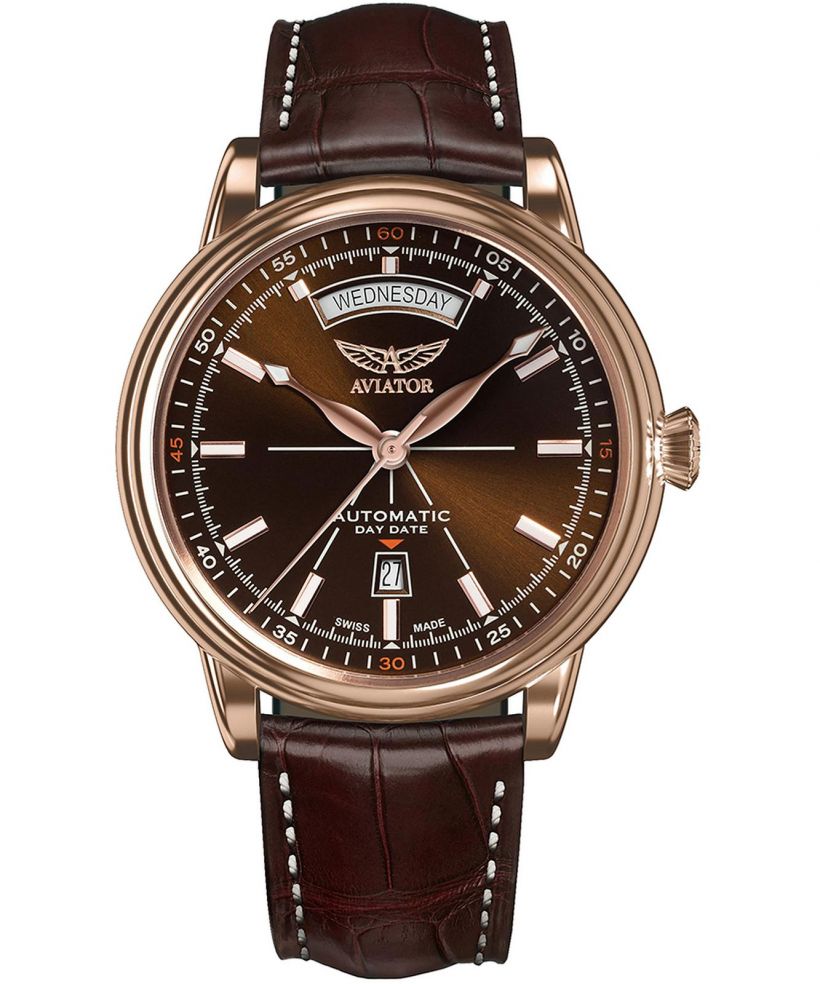 Ceas Barbatesc Aviator Douglas Day-Date