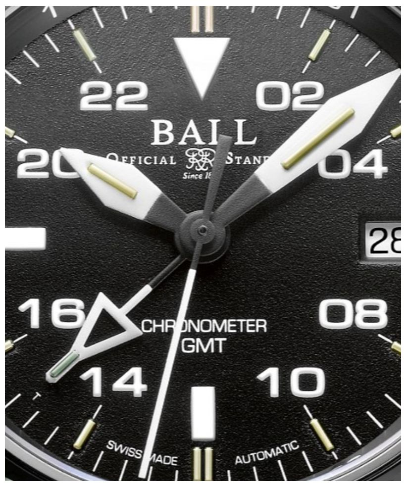 Ceas Barbatesc Ball Engineer Hydrocarbon AeroGMT II Automatic Chronometer