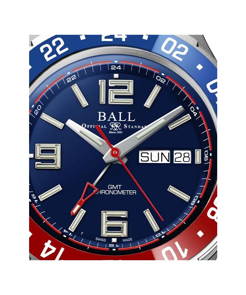 Ceas Barbatesc Ball Roadmaster Marine GMT Titanium Automatic Chronometer Limited Edition