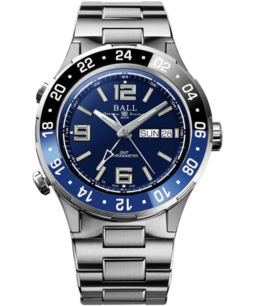 Ceas barbatesc Ball Roadmaster Marine GMT Titanium Automatic Limited Edition