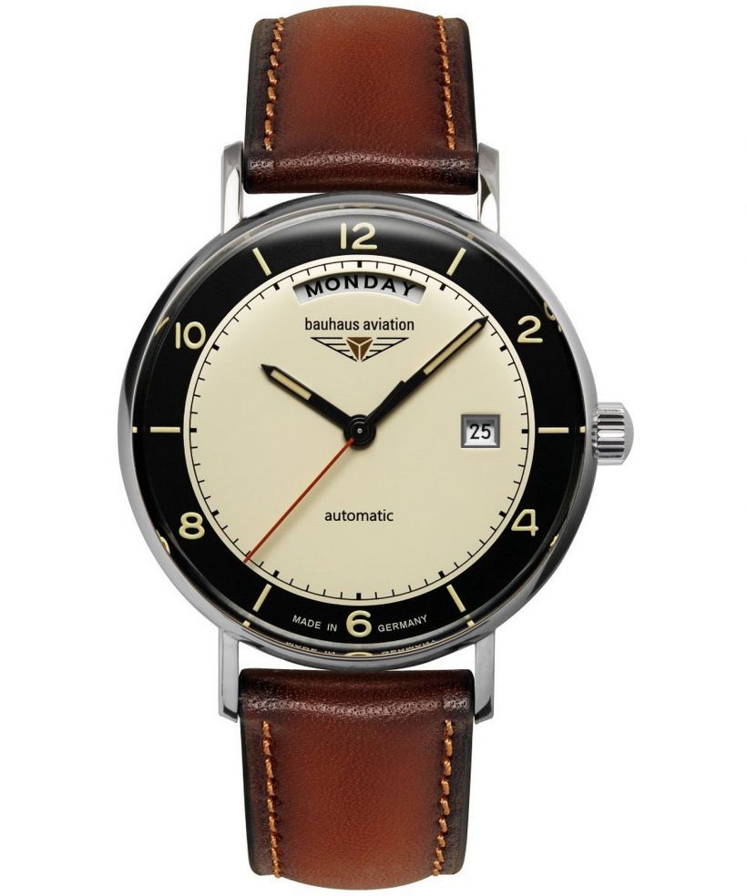 Ceas barbatesc Bauhaus Aviation Automatic