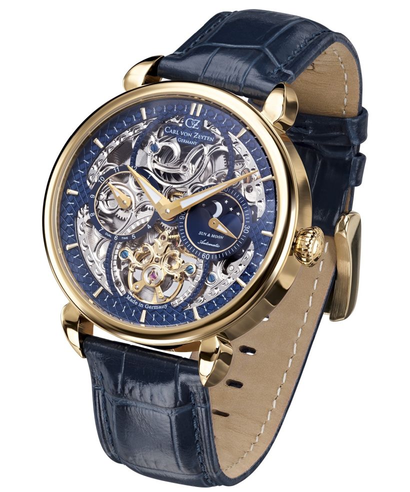 Ceas Barbatesc Carl von Zeyten Zeyten Neukirch Skeleton Automatic