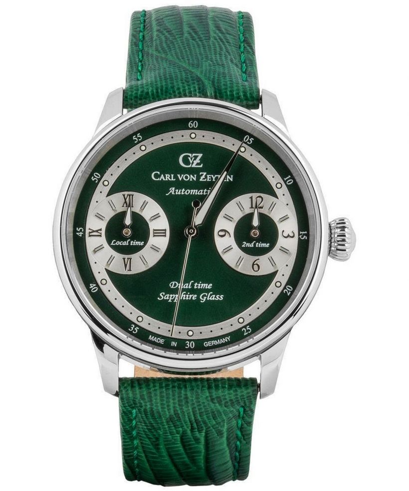 Ceas barbatesc Carl von Zeyten Schönmünzach Automatic Dual Time