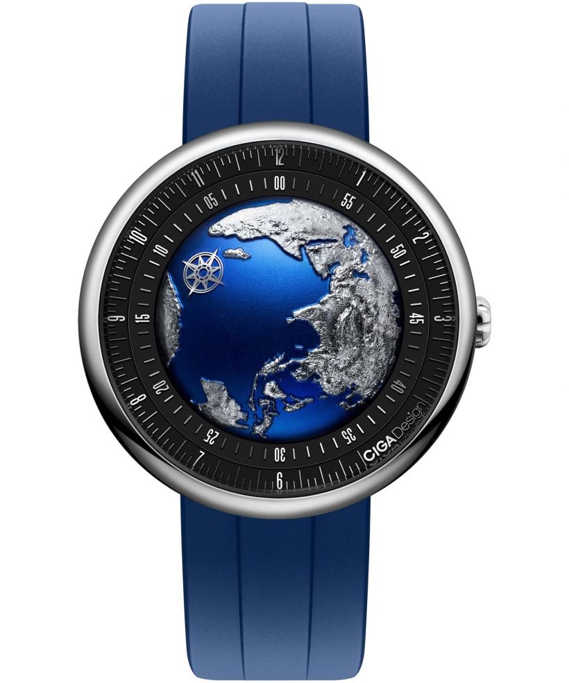 Ceas barbatesc Ciga Design U Series Blue Planet II Titanium Automatic GPHG 2021