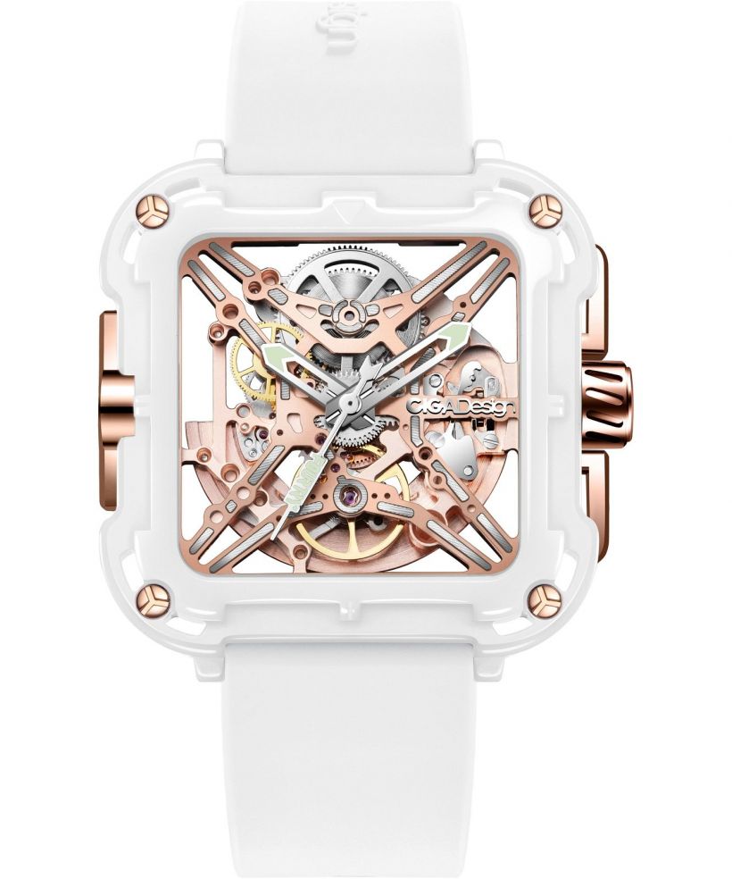 Ceas barbatesc Ciga Design X Series Machina Skeleton Ceramic Automatic
