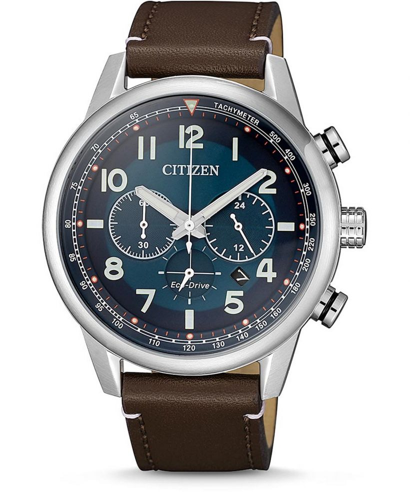 Ceas barbatesc Citizen Leather Eco-Drive Chronograph
