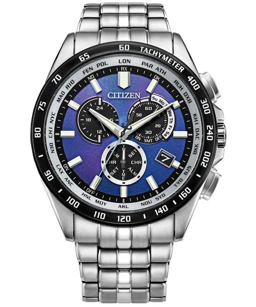 Ceas barbatesc Citizen Radio Controlled Unite With Blue Chronograph Solar Limited Edition