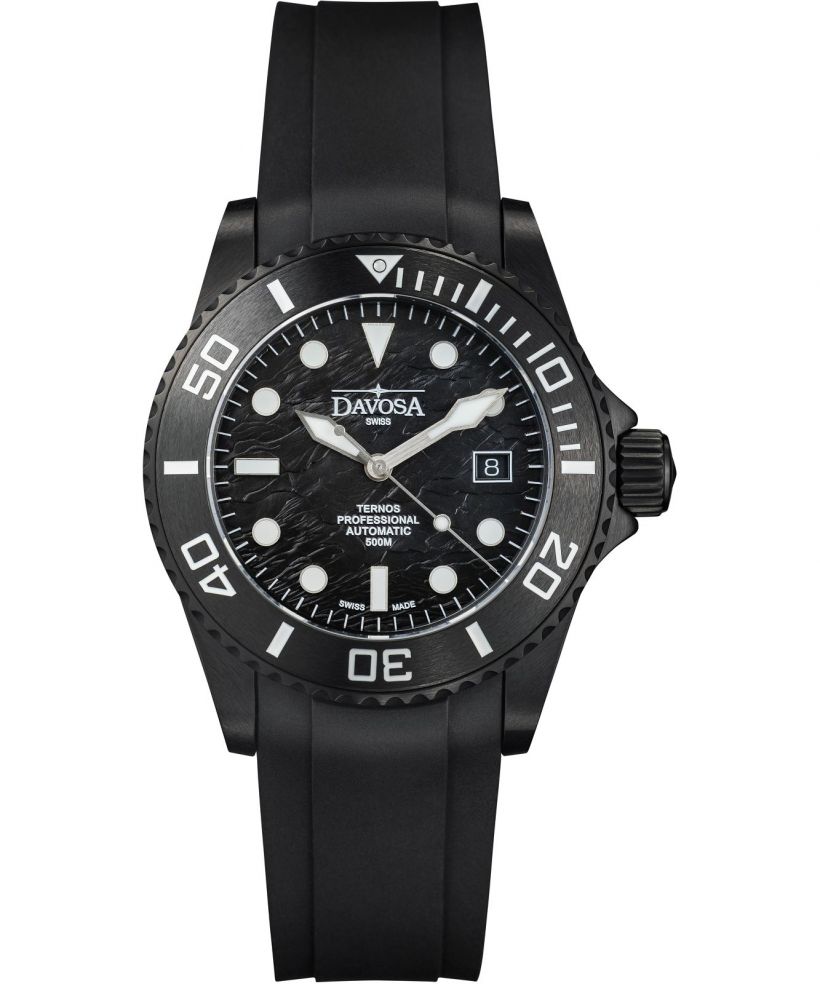 Ceas barbatesc Davosa Ternos Professional Black Rock Automatic Limited Edition