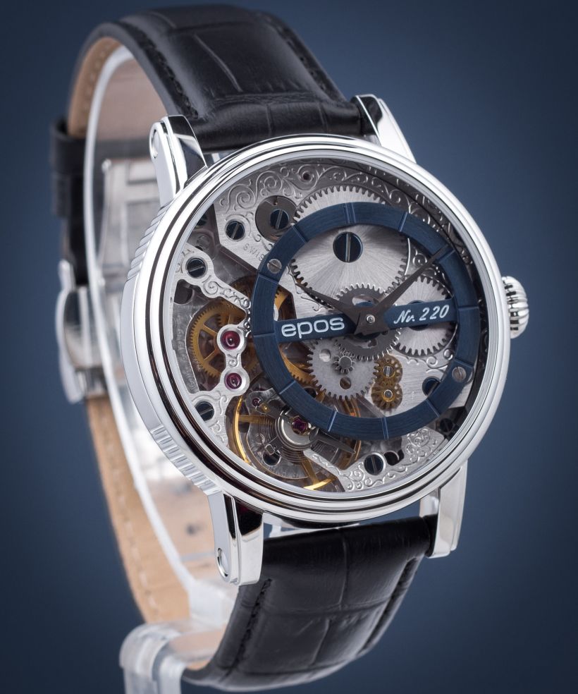 Ceas Barbatesc Epos Oeuvre d'Art Verso Skeleton Limited Edition