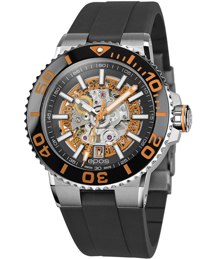 Ceas barbatesc Epos Sportive Diver Skeleton Automatic
