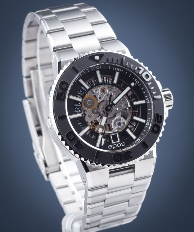 Ceas barbatesc Epos Sportive Diver Skeleton Automatic