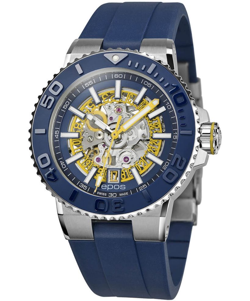 Ceas barbatesc Epos Sportive Diver Skeleton Automatic