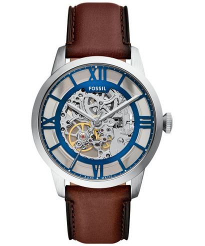 Ceas barbatesc Fossil Townsman Skeleton Automatic