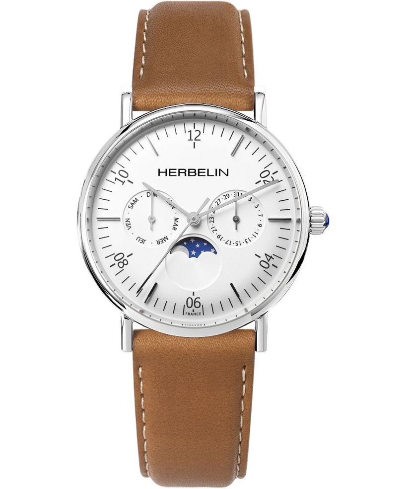 Ceas Barbatesc Herbelin Inspiration Moon Phase