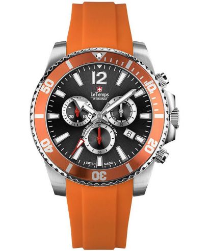 Ceas barbatesc Le Temps Swiss Naval Patrol Chronograph