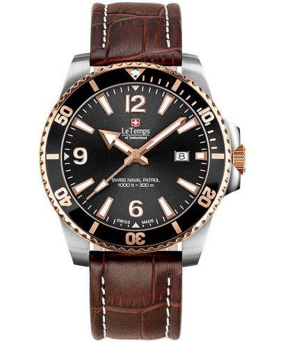 Ceas barbatesc Le Temps Swiss Naval Patrol