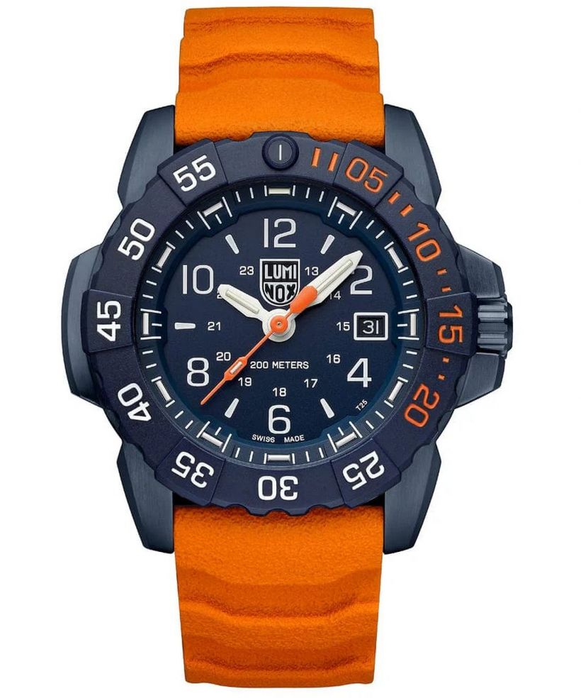Ceas barbatesc Luminox Navy SEAL Foundation 3250 Back To The Blue SET
