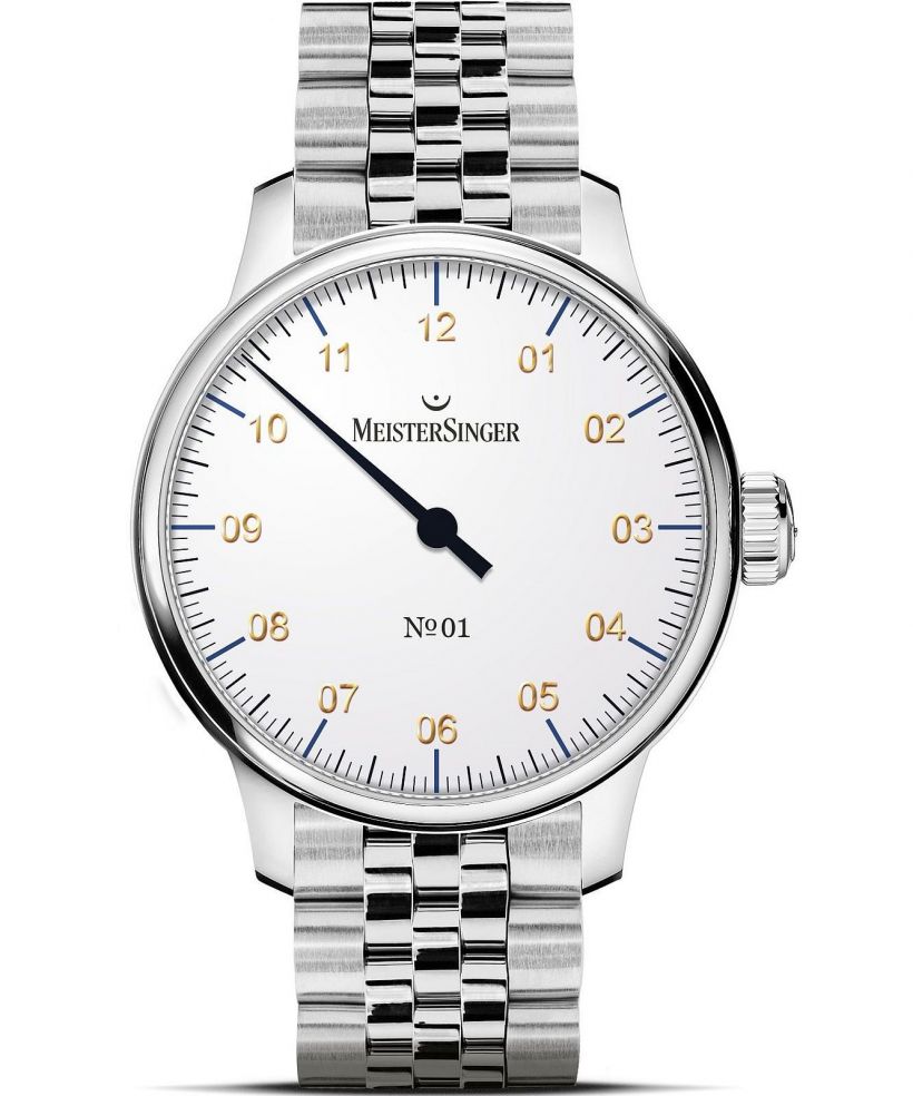 Ceas barbatesc Meistersinger N°01 White