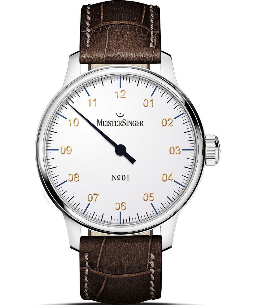 Ceas barbatesc Meistersinger N°01 White