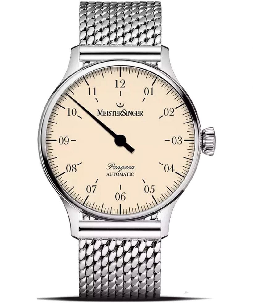 Ceas barbatesc Meistersinger Pangaea Ivory Automatic