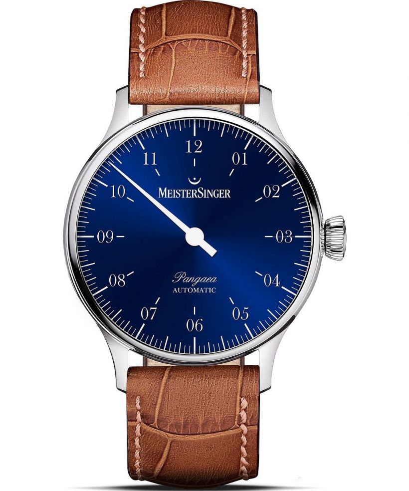 Ceas barbatesc Meistersinger Pangaea Sunburst Blue Automatic