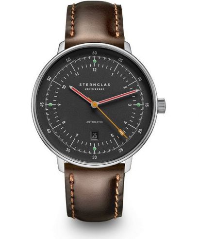 Ceas barbatesc Sternglas Hamburg Neugraphit Automatic