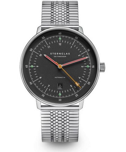 Ceas barbatesc Sternglas Hamburg Neugraphit Automatic