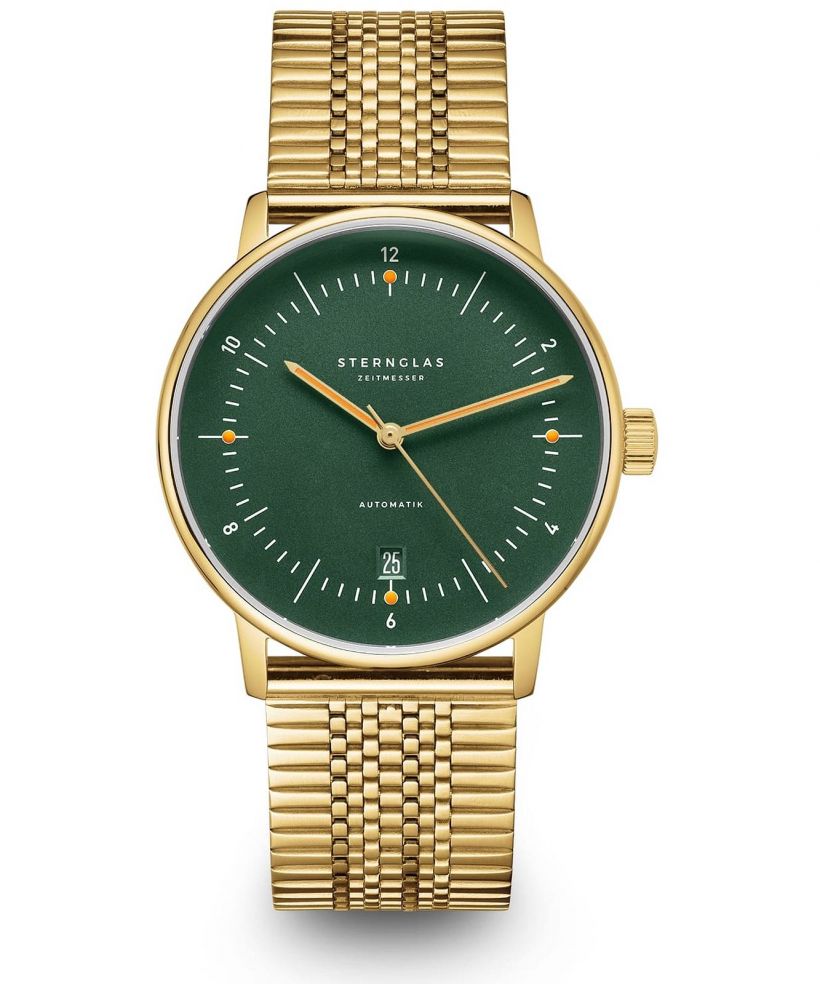 Ceas barbatesc Sternglas Naos Green Gold Automatic