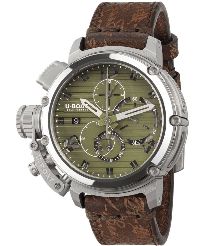 Ceas barbatesc U-Boat Chimera Chrono SS Verde Limited Edition