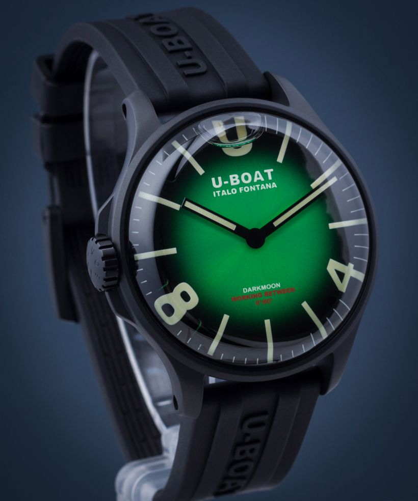Ceas Barbatesc U-Boat Darkmoon Green IPB Soleil