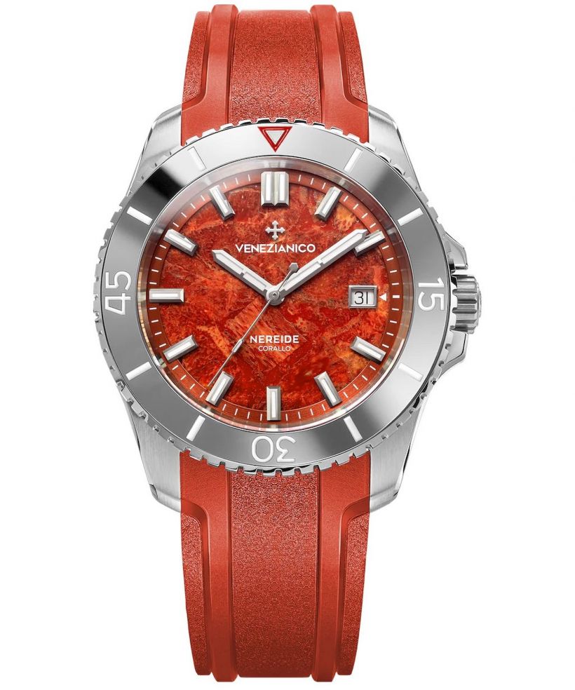 Ceas barbatesc Venezianico Nereide Corallo Automatic