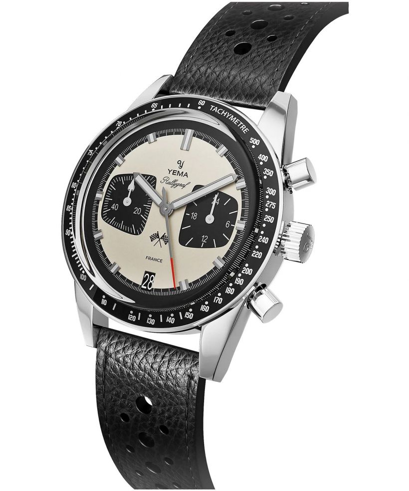 Ceas barbatesc Yema Rallygraf Panda Chronograph