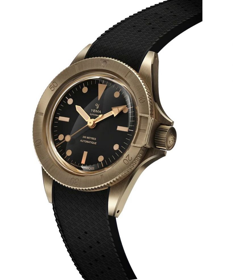 Ceas barbatesc Yema Superman Bronze CMM.10 Black Limited Edition
