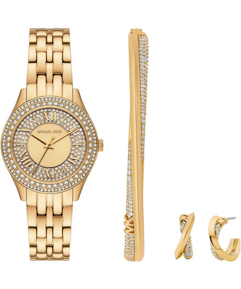Ceas dama Michael Kors Mini Harlowe SET