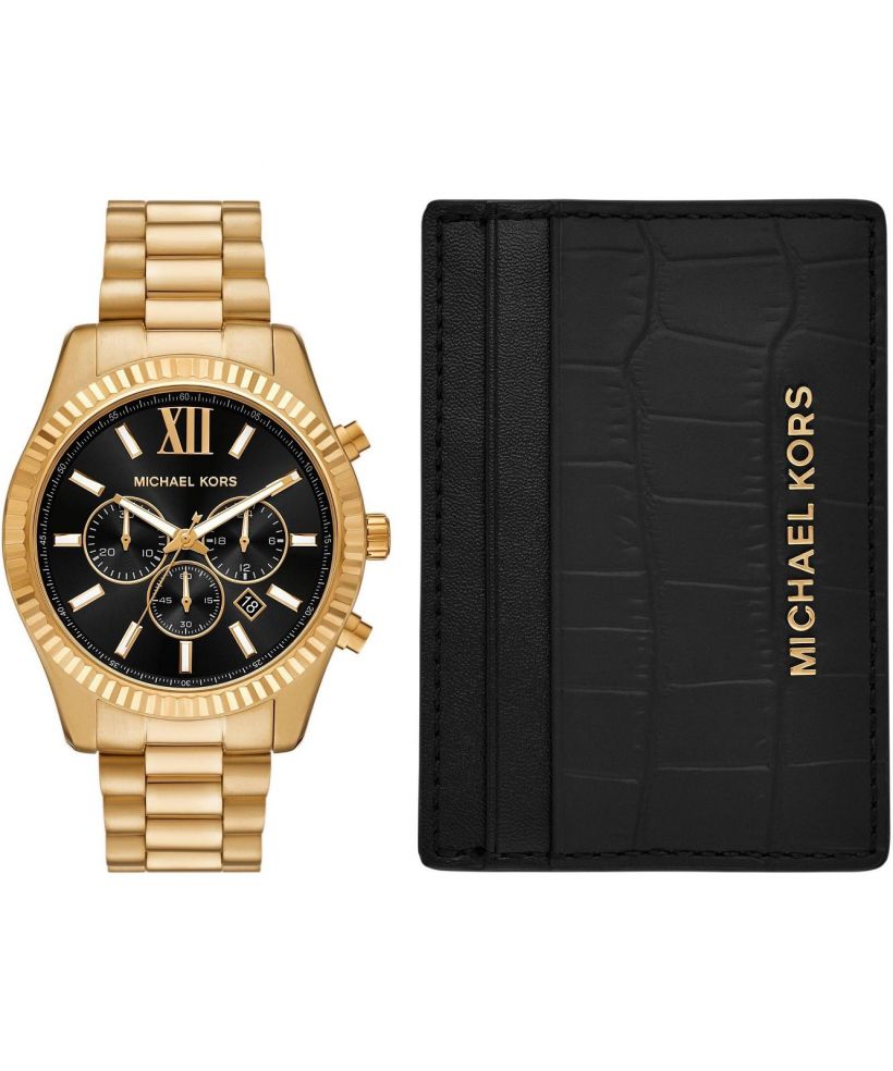 Ceas barbatesc Michael Kors Lexington Chronograph SET