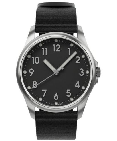 Ceas barbatesc Mudita Radiant Charcoal Black Automatic