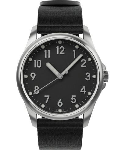 Ceas unisex Mudita Radiant Charcoal Black Automatic