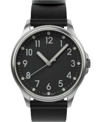 Ceas unisex Mudita Radiant Charcoal Black Automatic