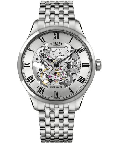 Ceas barbatesc Rotary Greenwich Automatic Skeleton