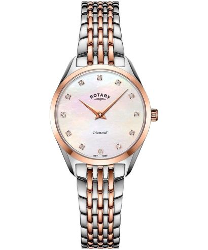 Ceas dama Rotary Ultra Slim Diamond