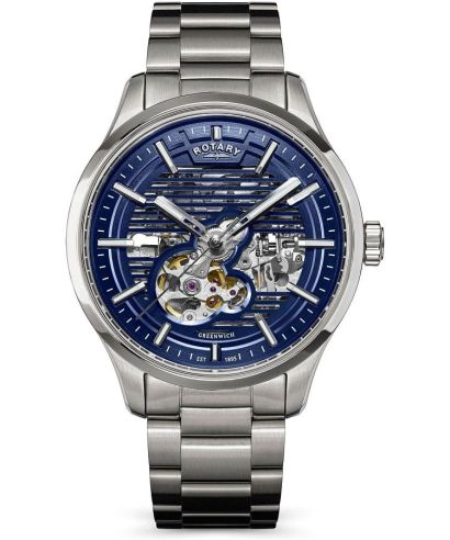 Ceas barbatesc Rotary Greenwich Automatic Skeleton