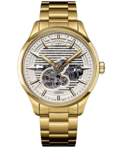 Ceas barbatesc Rotary Greenwich Automatic Skeleton