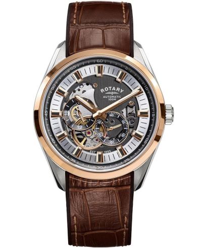 Ceas barbatesc Rotary Seamatic Eclipse Automatic Skeleton